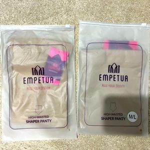 Nude M/L. high waisted shapewear.